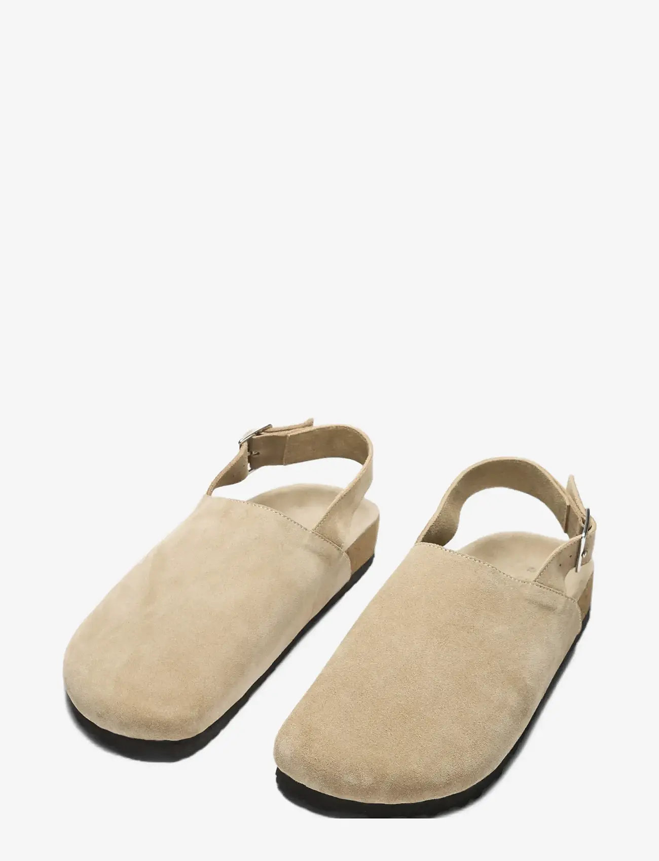 Selected - SLHBASTIAN SUEDE MULE - shop by occasion - sand - 2