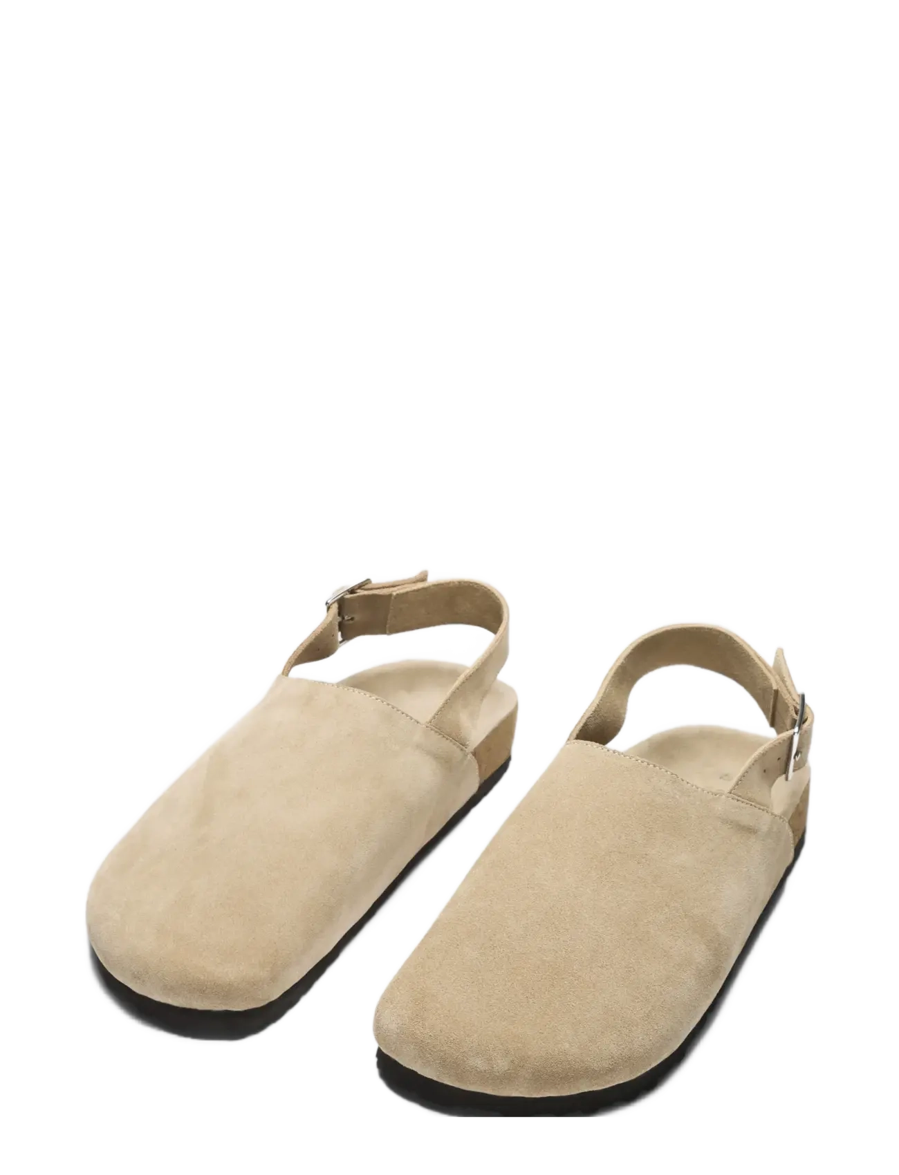Selected - SLHBASTIAN SUEDE MULE - shoppa efter tillfälle - sand - 2