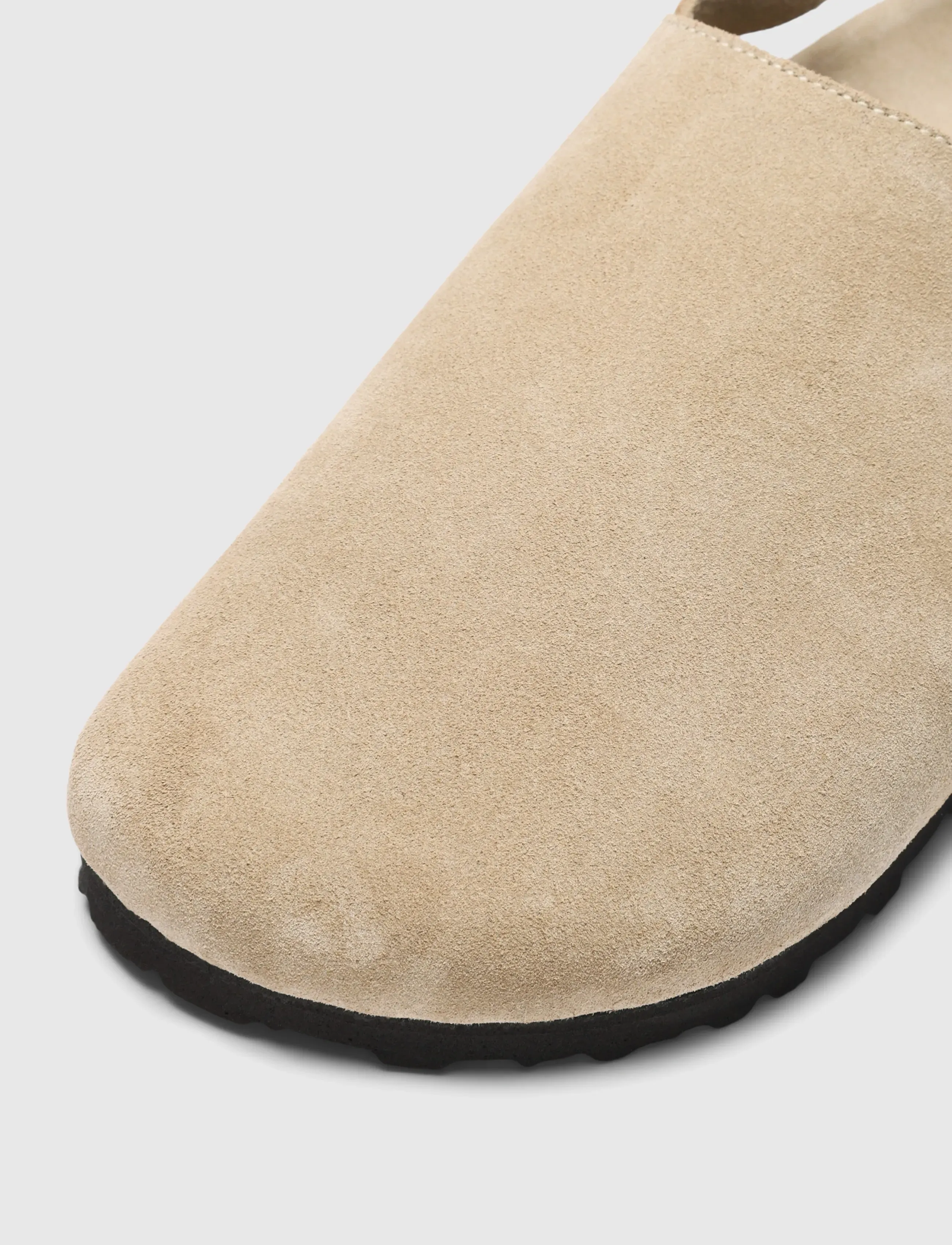 Selected - SLHBASTIAN SUEDE MULE - shoppa efter tillfälle - sand - 3