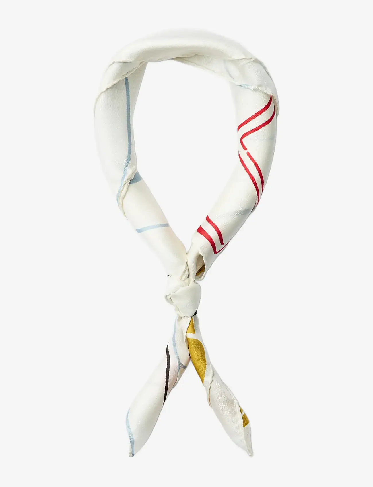 Selected - SLHNICOLAJ AMOUR BANDANA - kollektionen - egret - 1