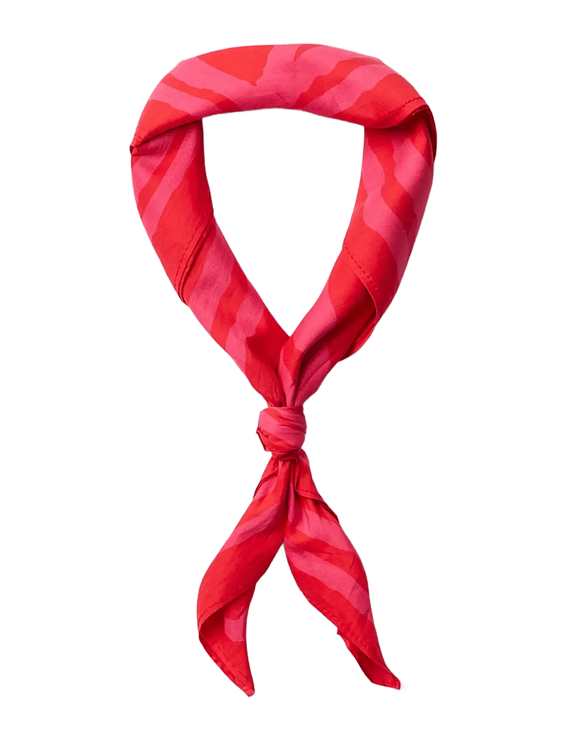 Selected - SLHNICOLAJ AMOUR BANDANA - sjalar - poinsettia - 1