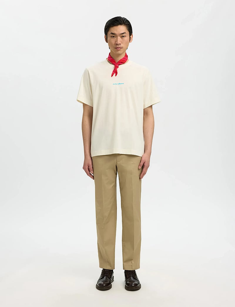 Selected - SLHNICOLAJ AMOUR BANDANA - sjalar - poinsettia - 0