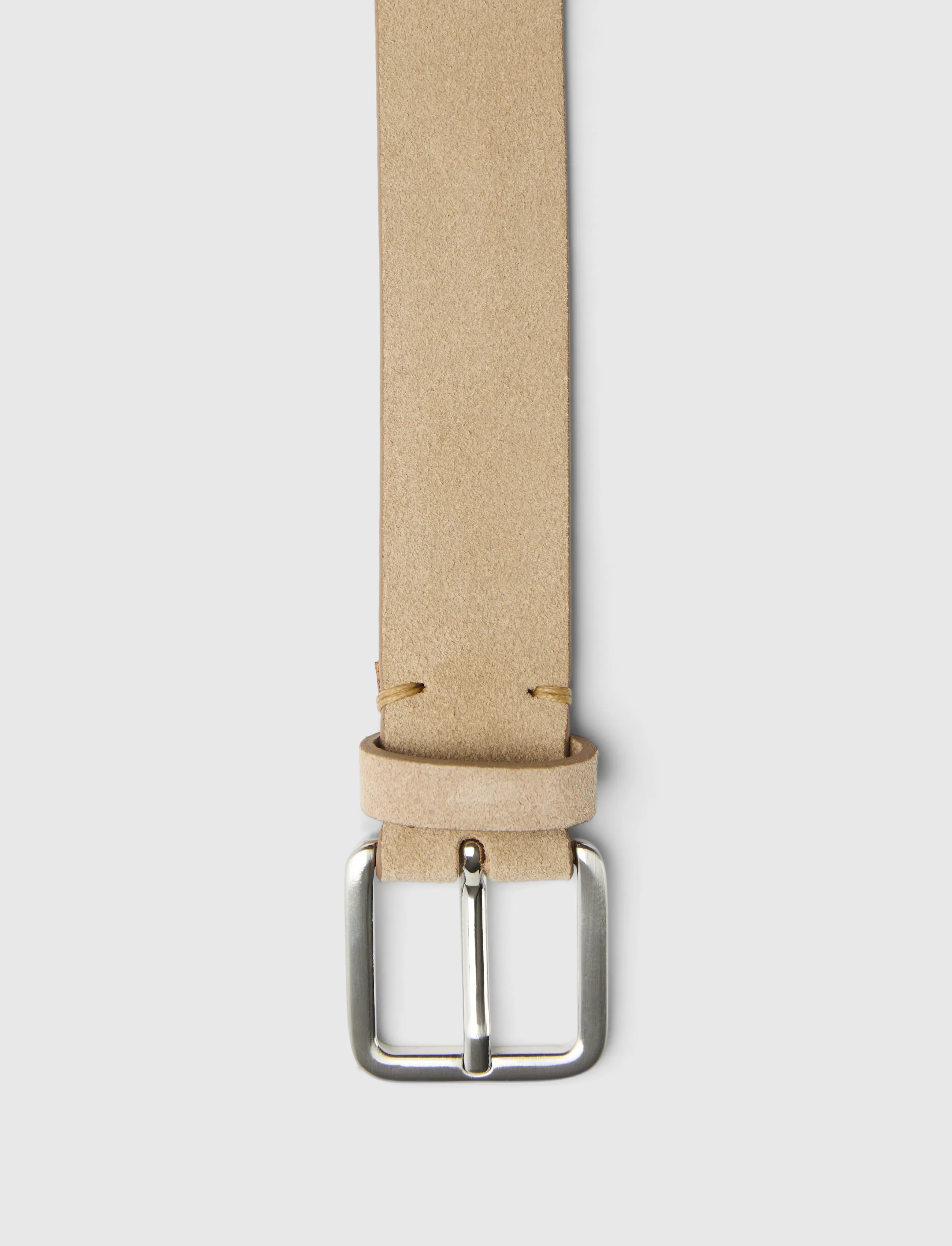 Selected - SLMSEBASTIAN SUEDE BELT - angora - 2