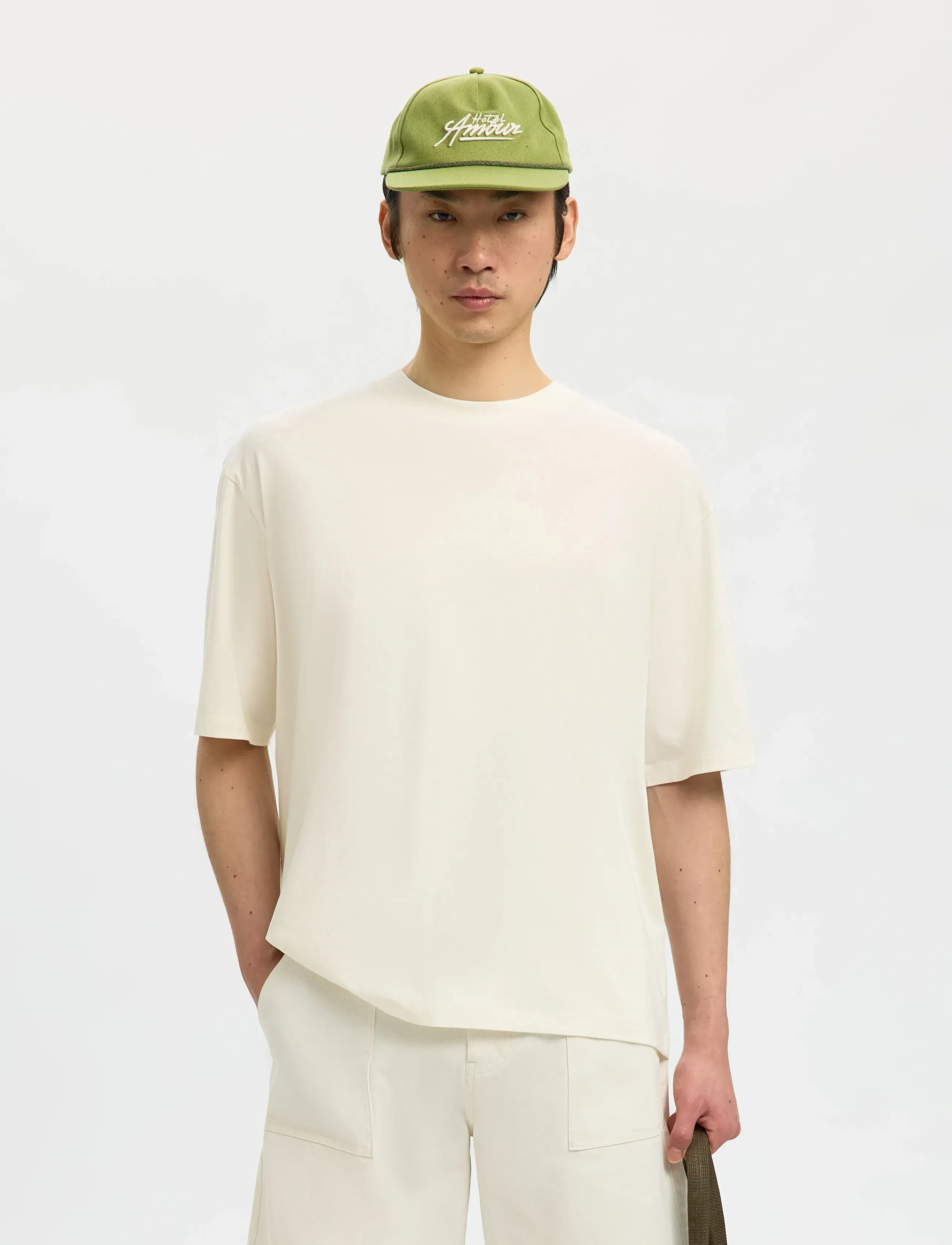 Selected Slhlaurits Amour Cap, Mænd, Baseball Cap, Grøn, Str: ONE SIZE