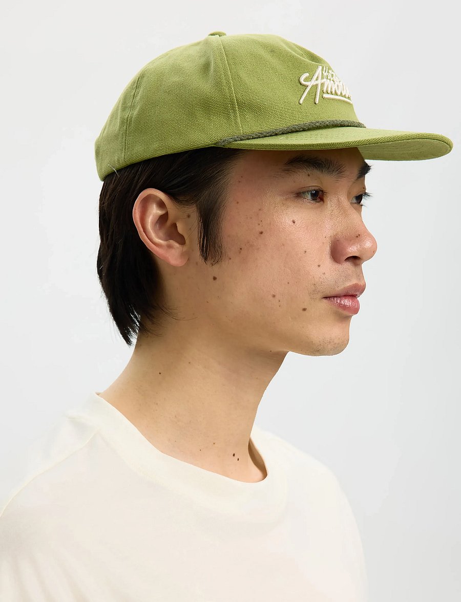 Selected - SLHLAURITS AMOUR CAP - kasketter - calla green - 3