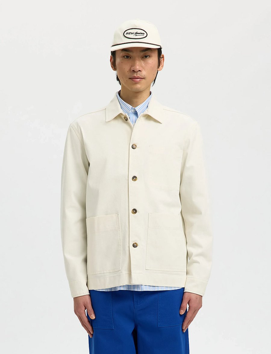 Selected - SLHLAURITS AMOUR CAP - kappen - egret - 0
