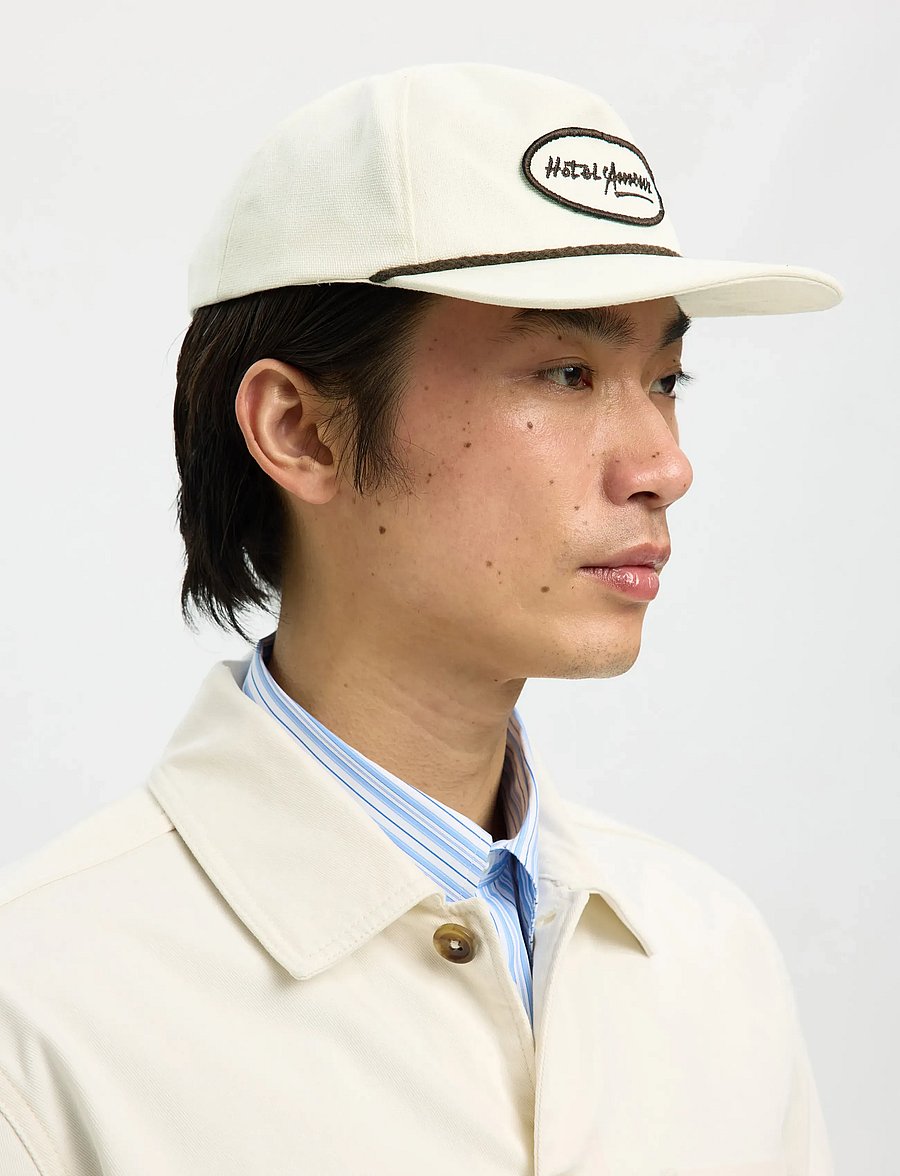 Selected - SLHLAURITS AMOUR CAP - kappen - egret - 3