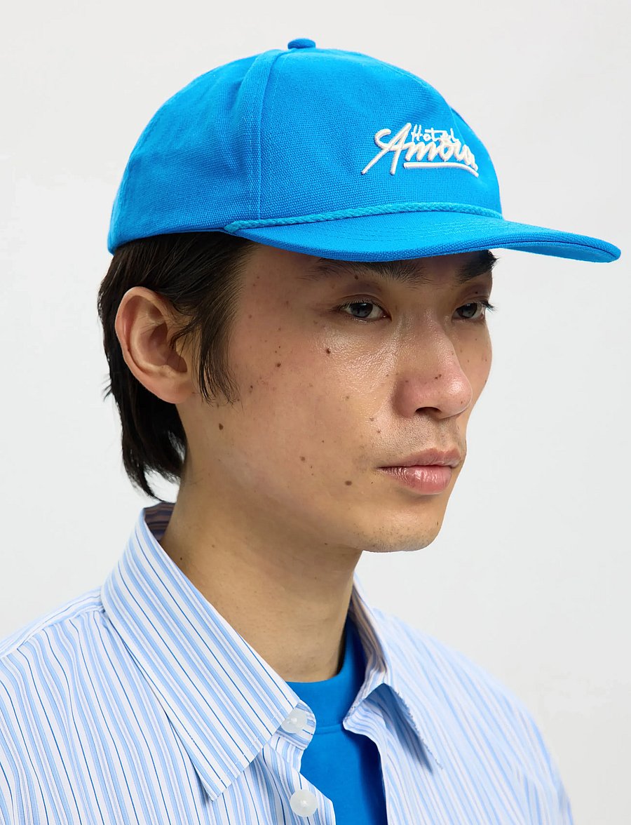 Selected - SLHLAURITS AMOUR CAP - kappen - victoria blue - 3