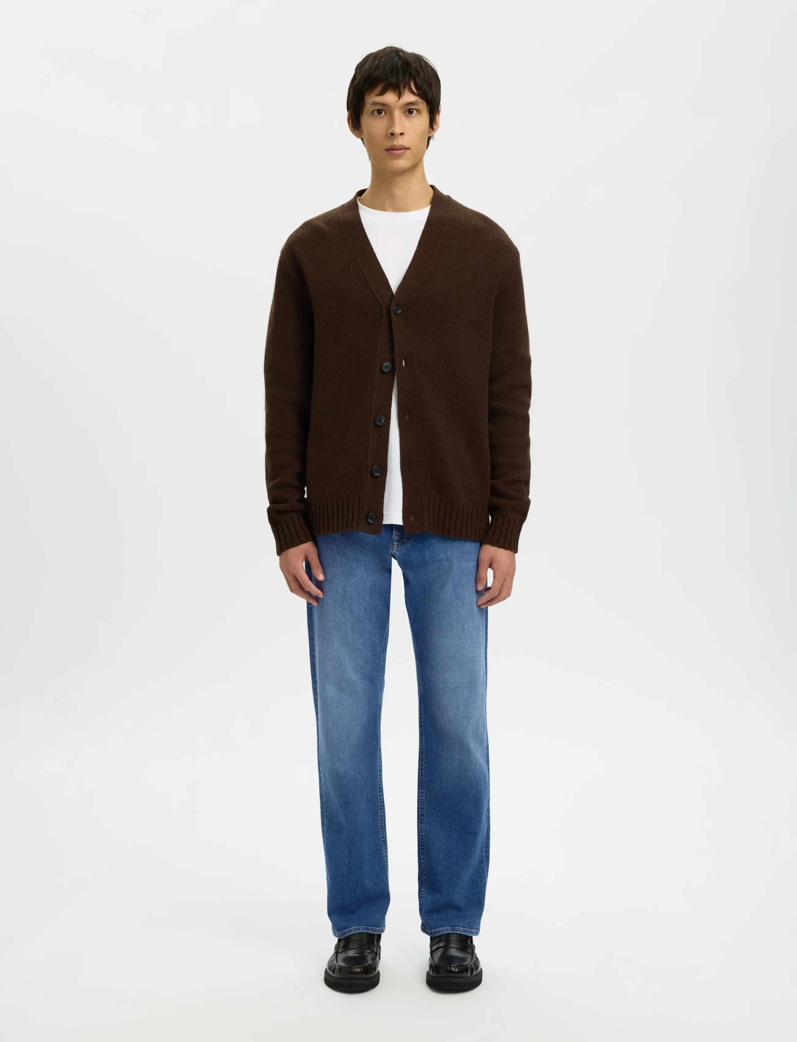 Selected - SLM196-STRAIGHT CLEO FLEX MB 616 JNS NOS - regular jeans - medium blue denim - 3