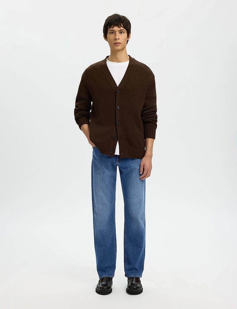 Selected - SLH196-STRAIGHT CLEO FLEX MB 616 JNS NOS - tavalised teksad - medium blue denim - 5