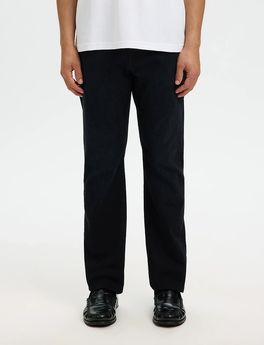 Selected - SLM196-STRAIGHT CLEO FLEX BB 614 JNS NOS - regular jeans - blue black denim - 0