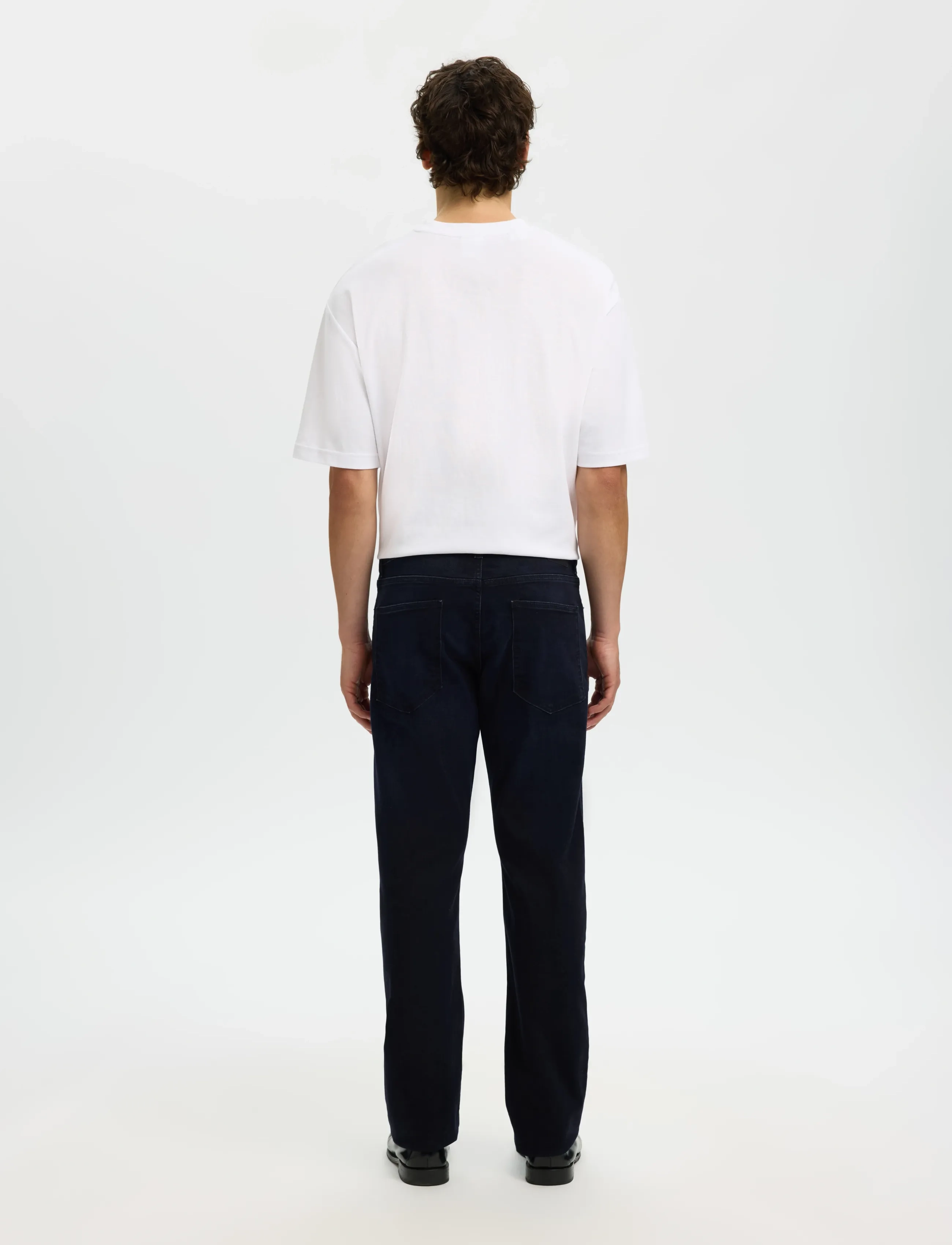 Selected - SLH196-STRAIGHT CLEO FLEX BB 614 JNS NOS - regular jeans - blue black denim - 3