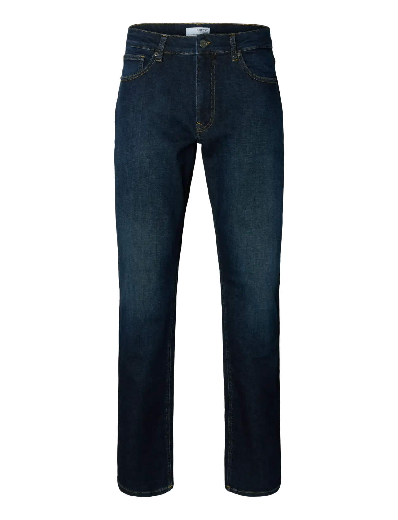 Selected SLH196-STRAIGHT CLEO FLEX DB 615 JNS NOS - Jeans - DARK BLUE DENIM / navy