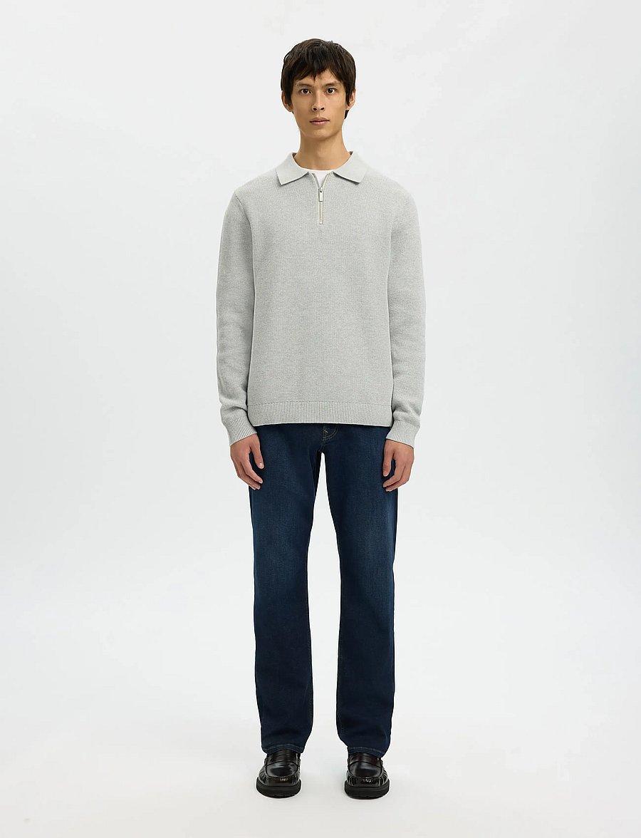 Selected - SLH196-STRAIGHT CLEO FLEX DB 615 JNS NOS - regular jeans - dark blue denim - 3