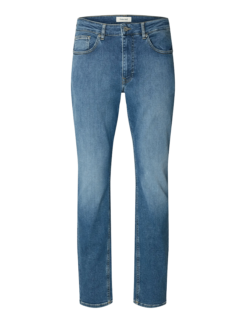 Selected - SLH75-SLIM CLEO FLEX MB 616 JEANS NOOS - slim fit jeans - medium blue denim - 1