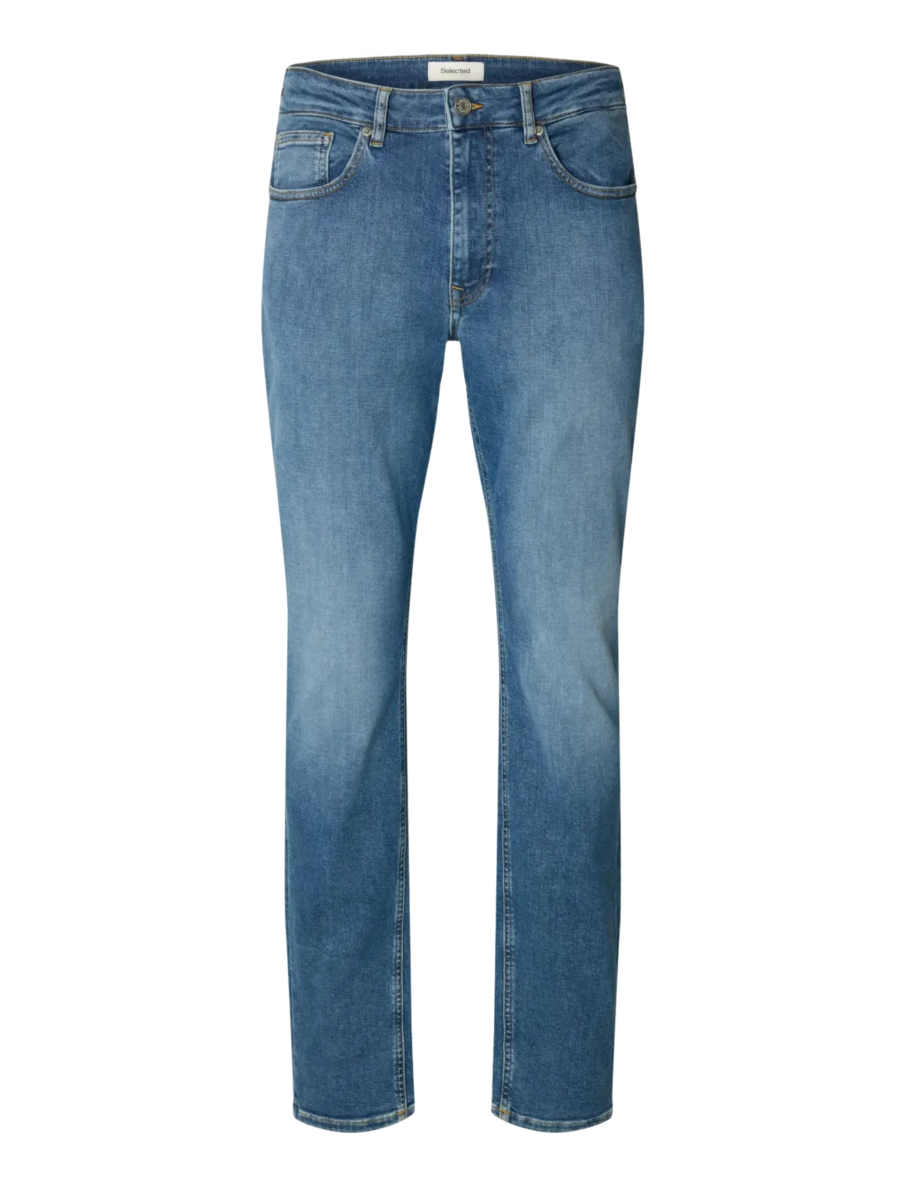 Selected SLH75-SLIM CLEO FLEX MB 616 JEANS NOOS - Slim fit jeans - MEDIUM BLUE DENIM / blue
