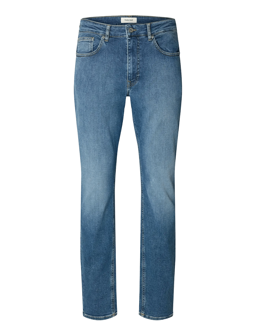 Selected - SLM175-SLIM CLEO FLEX MB 616 JEANS NOOS - slim-fit jeans - medium blue denim - 1