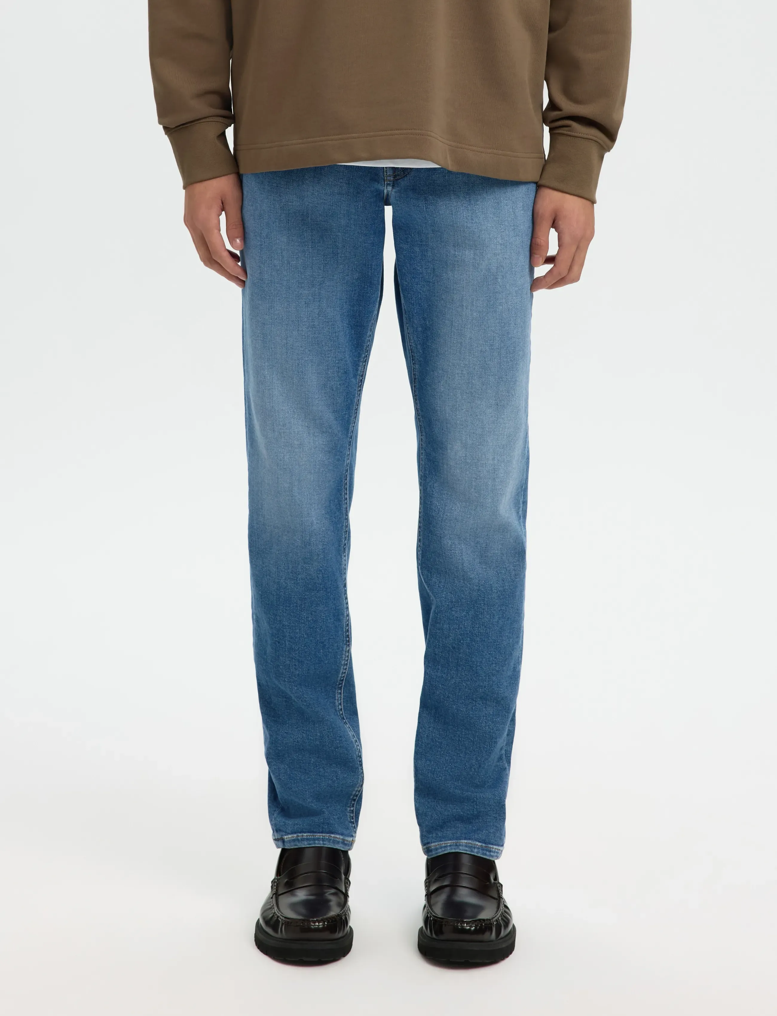 Selected SLH75-SLIM CLEO FLEX MB 616 JEANS NOOS - Jeans - MEDIUM BLUE DENIM / blue