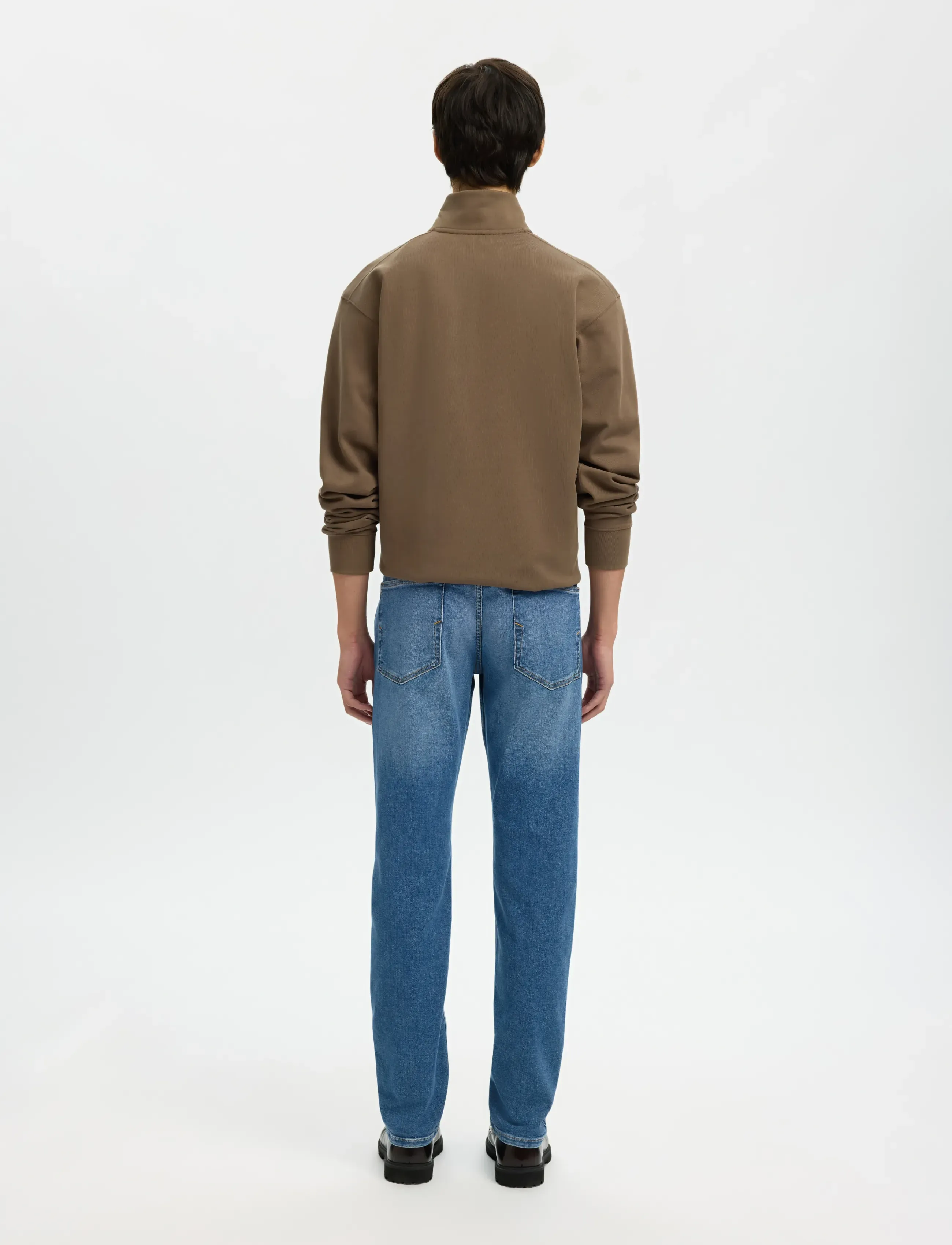 Selected - SLH75-SLIM CLEO FLEX MB 616 JEANS NOOS - slim fit jeans - medium blue denim - 2