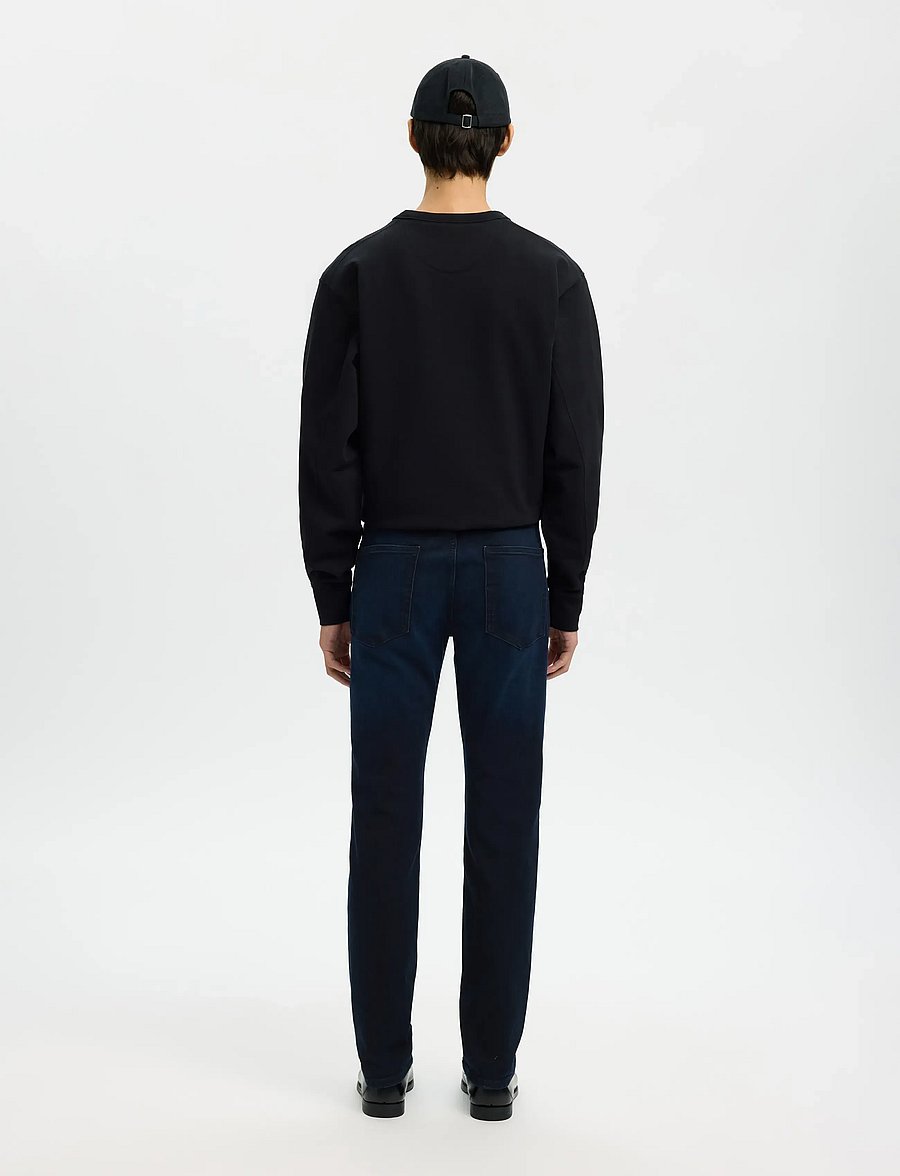 Selected - SLH75-SLIM CLEO FLEX BB 614 JEANS NOOS - slim jeans - blue black denim - 2