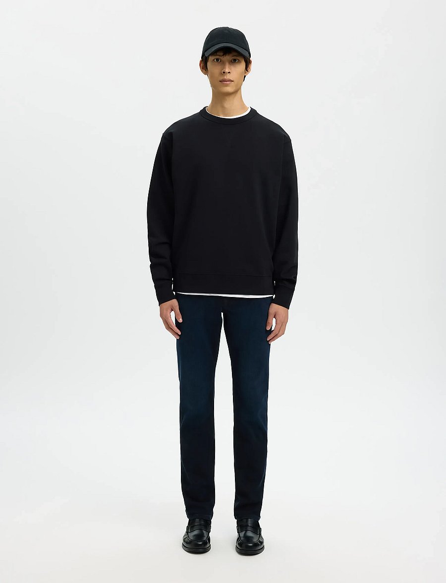 Selected - SLH75-SLIM CLEO FLEX BB 614 JEANS NOOS - slim jeans - blue black denim - 3