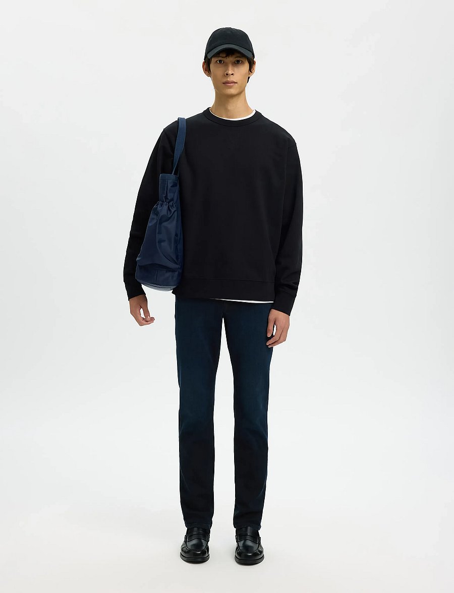 Selected - SLH75-SLIM CLEO FLEX BB 614 JEANS NOOS - slim jeans - blue black denim - 5