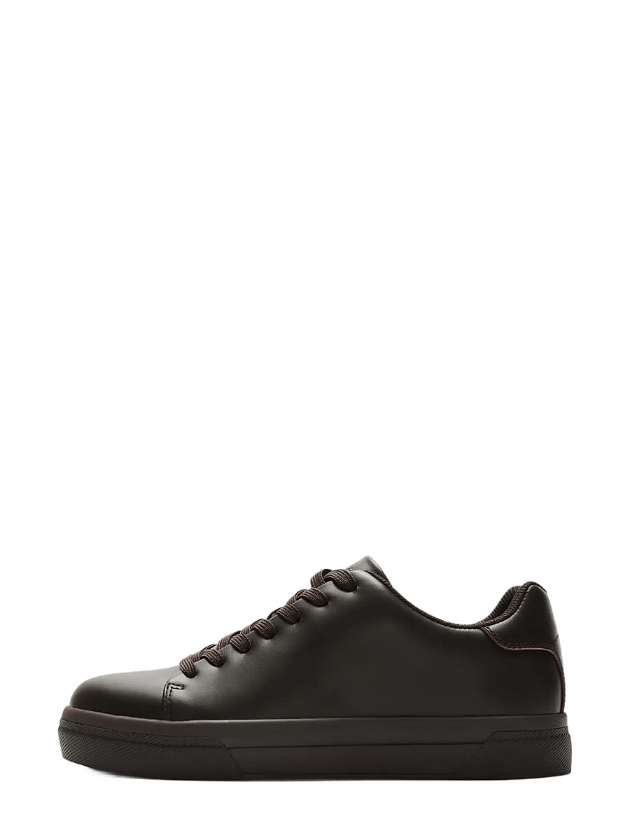 Selected - SLMDAVID CHUNKY LEATHER SNEAKER 2.0 NOOS - low-top sneaker - delicioso - 0