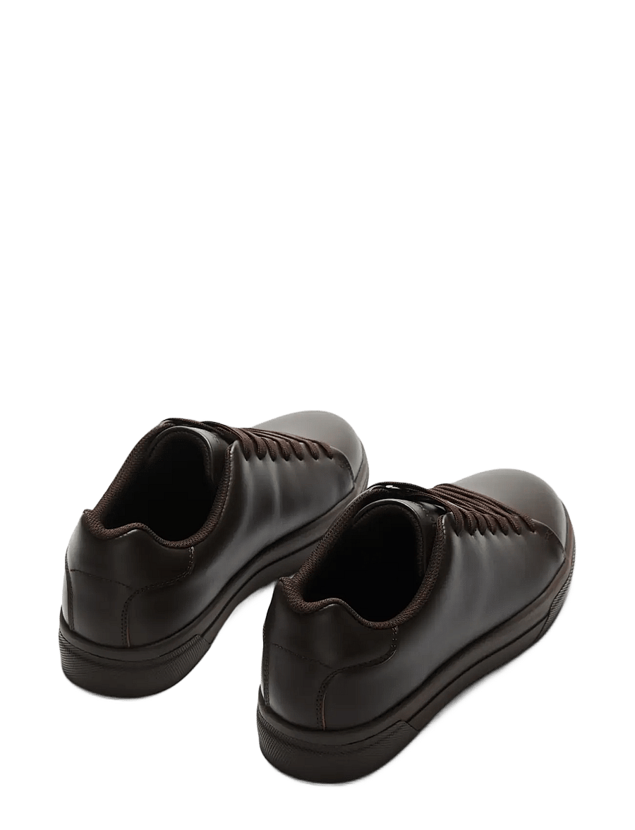 Selected - SLMDAVID CHUNKY LEATHER SNEAKER 2.0 NOOS - low-top sneaker - delicioso - 1
