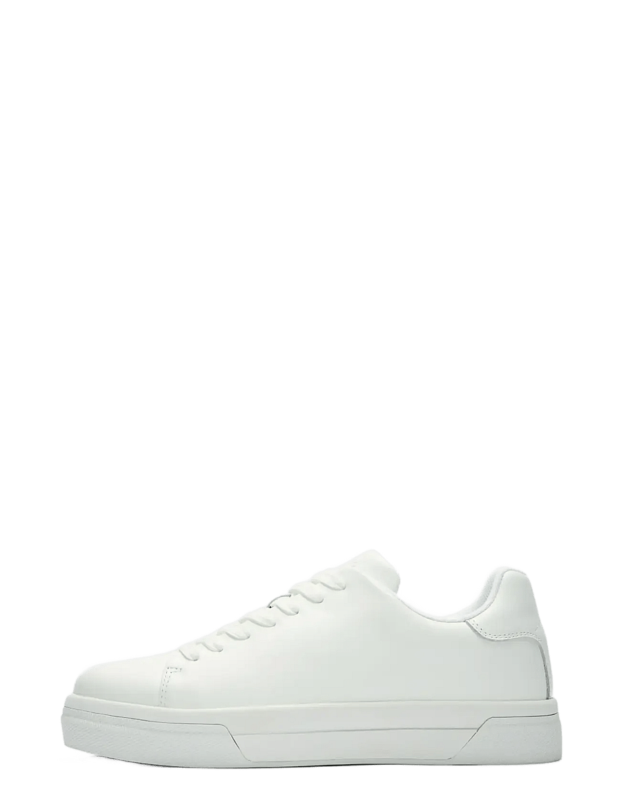 Selected - SLMDAVID CHUNKY LEATHER SNEAKER 2.0 NOOS - low-top sneaker - white - 0