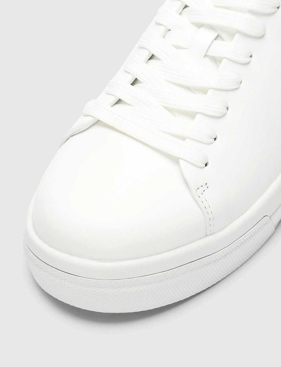 Selected - SLMDAVID CHUNKY LEATHER SNEAKER 2.0 NOOS - low-top sneaker - white - 3