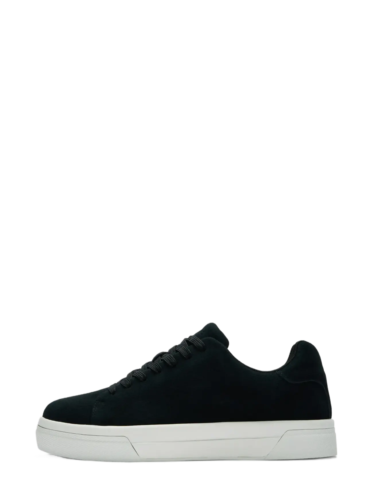Selected SLHDAVID CHUNKY SUEDE SNEAKER 2.0 NOOS - Sneakers - BLACK / black