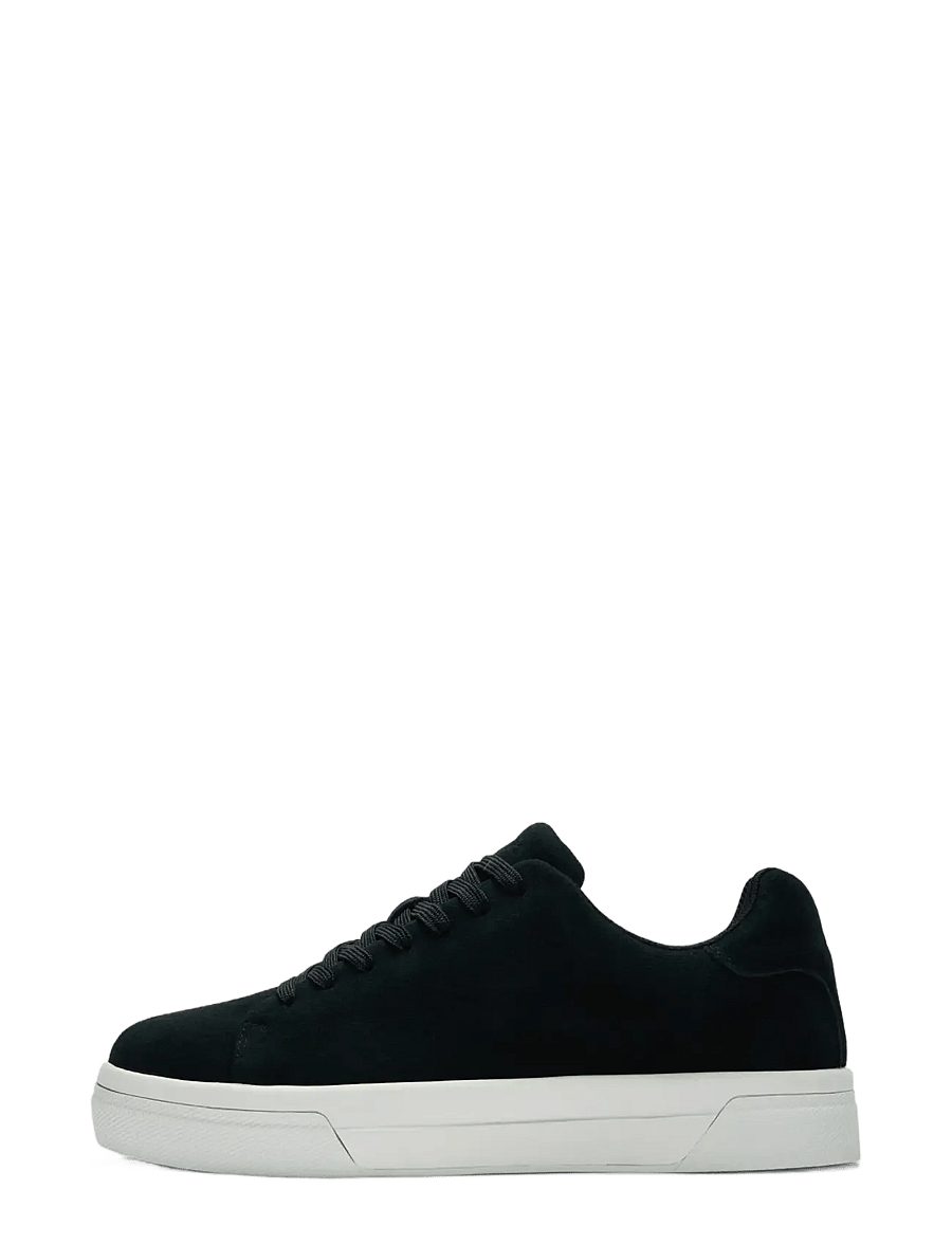 Selected - SLMDAVID CHUNKY SUEDE SNEAKER 2.0 NOOS - madala säärega - black - 0
