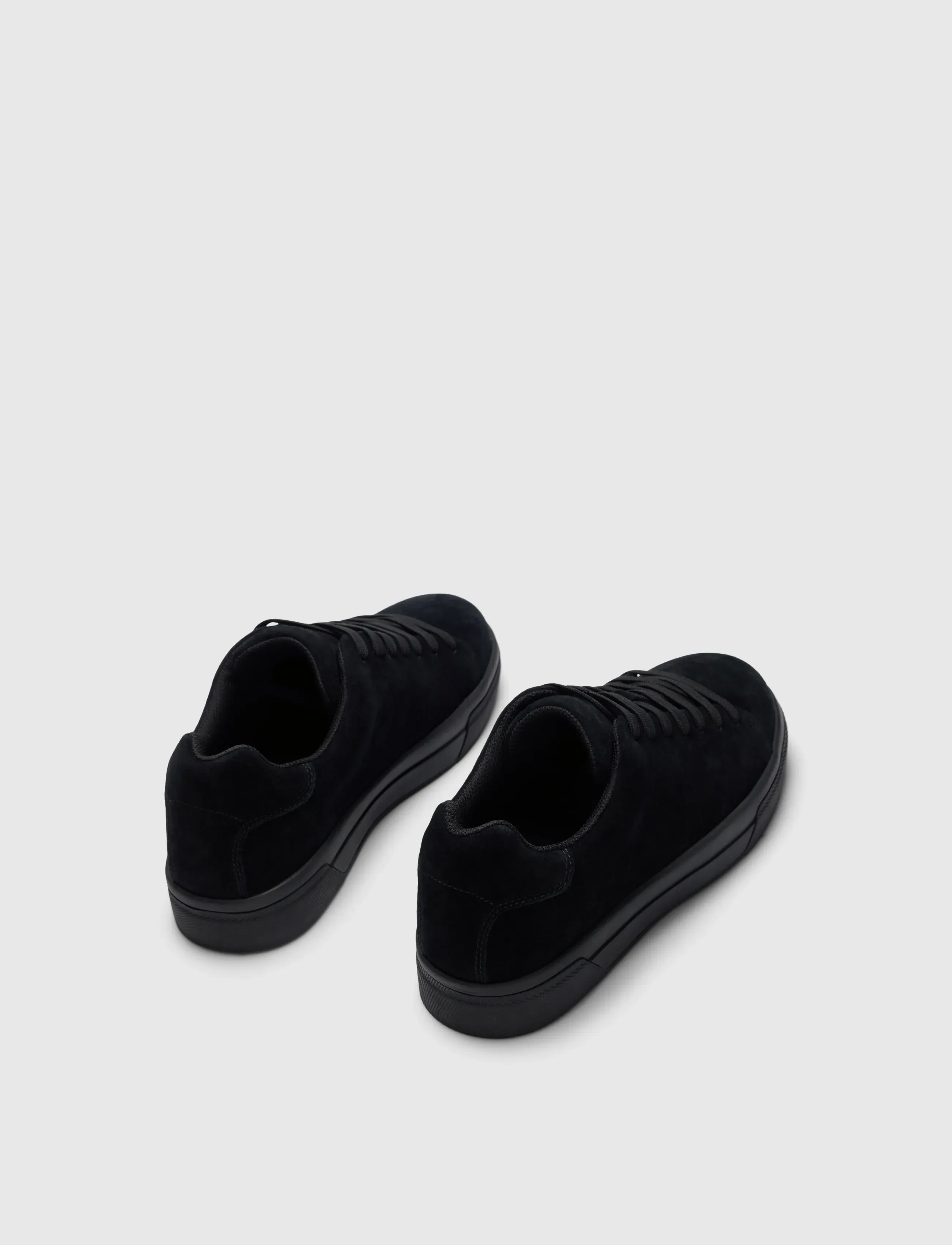 Selected - SLMDAVID CHUNKY SUEDE SNEAKER 2.0 NOOS - lave sneakers - black - 2