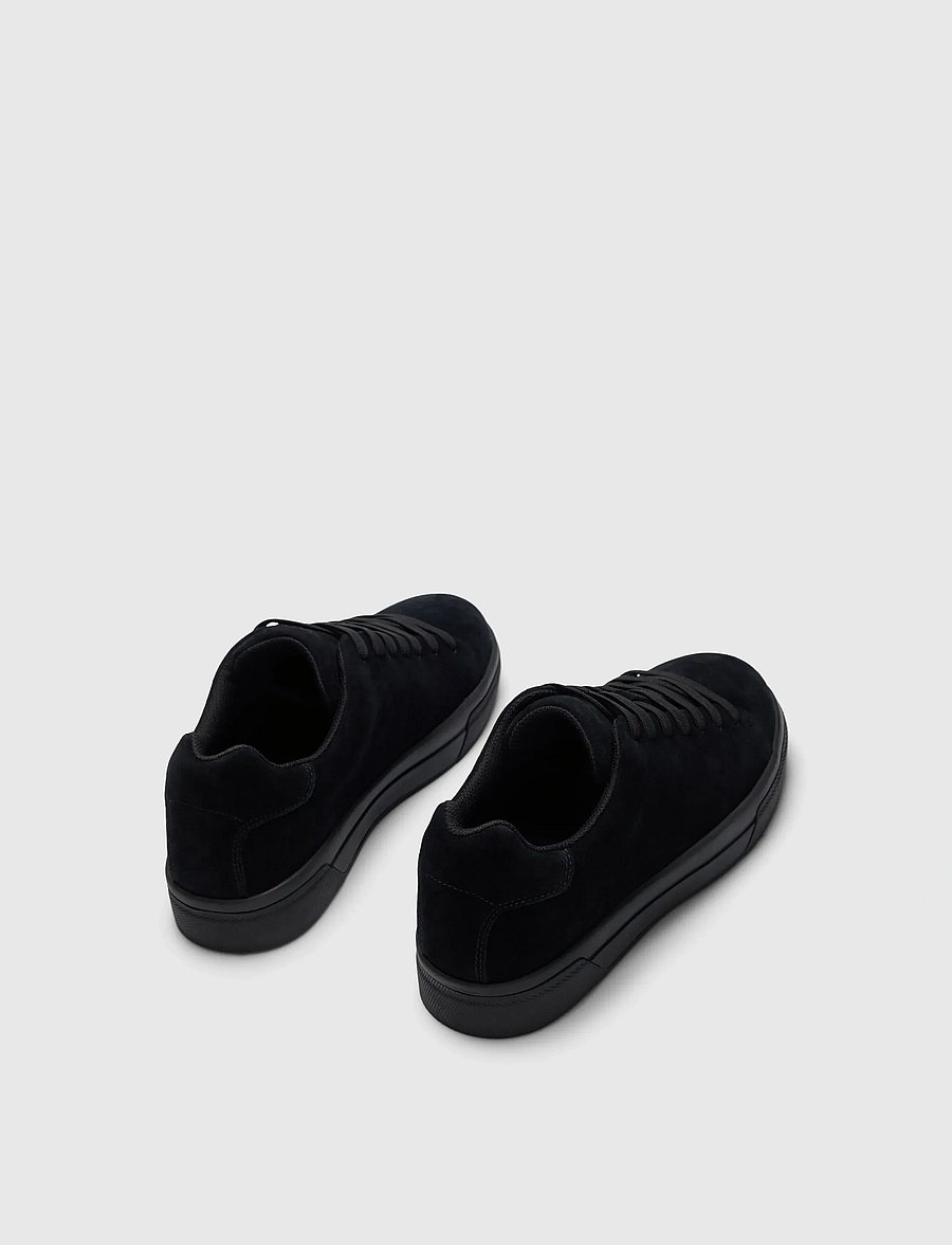 Selected - SLMDAVID CHUNKY SUEDE SNEAKER 2.0 NOOS - low-top sneaker - black - 2