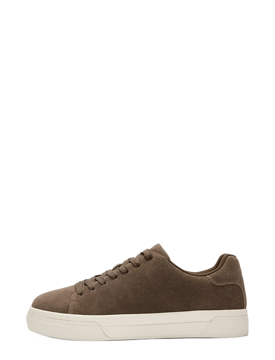 Selected - SLMDAVID CHUNKY SUEDE SNEAKER 2.0 NOOS - low-top sneaker - chocolate chip - 0