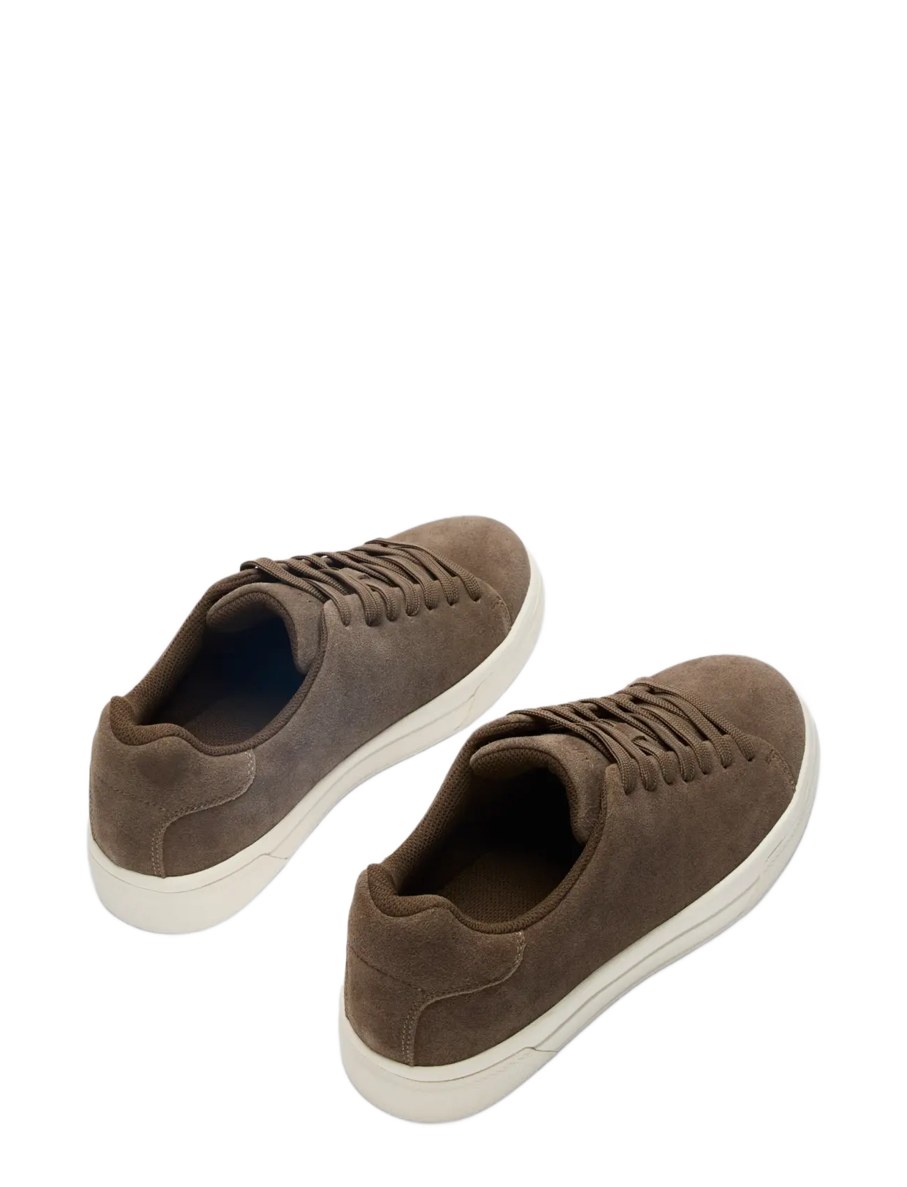 Selected - SLMDAVID CHUNKY SUEDE SNEAKER 2.0 NOOS - lave sneakers - chocolate chip - 1
