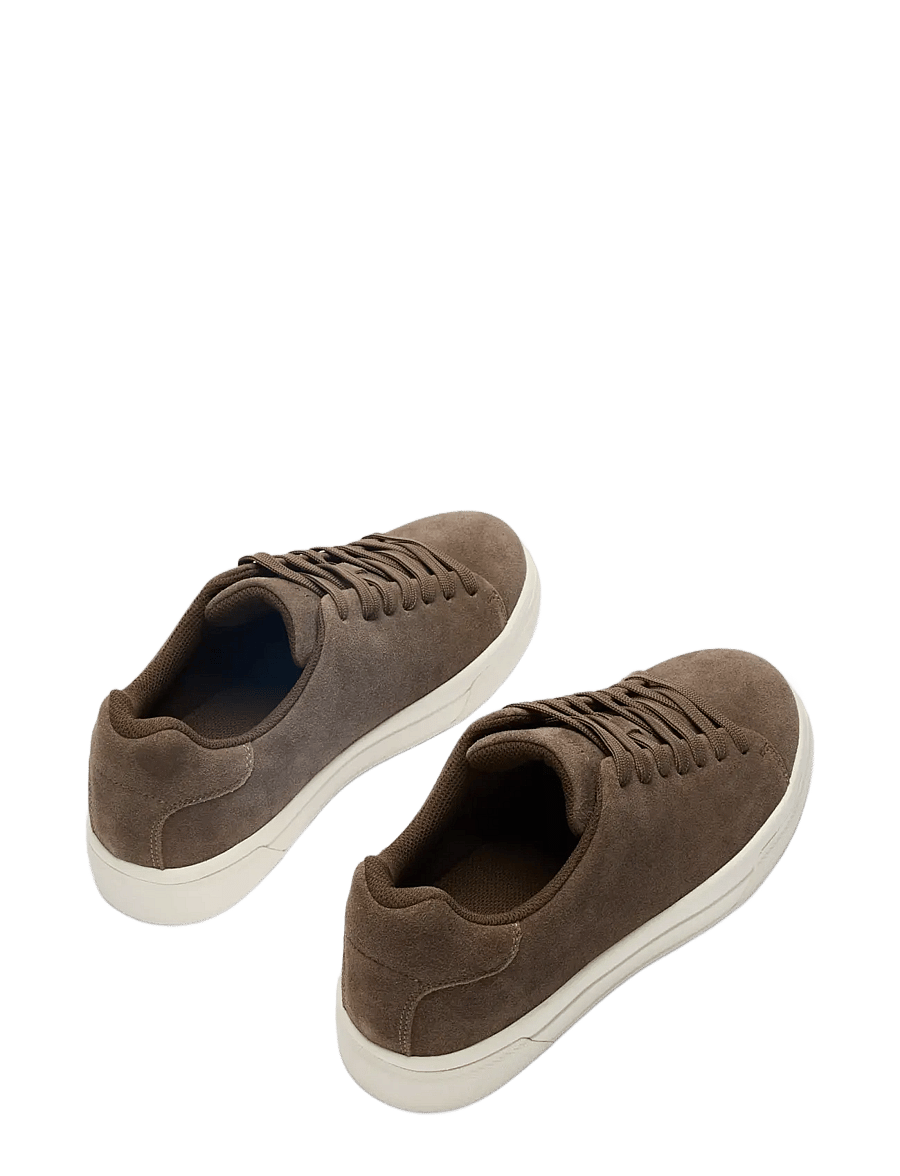 Selected - SLMDAVID CHUNKY SUEDE SNEAKER 2.0 NOOS - low-top sneaker - chocolate chip - 1