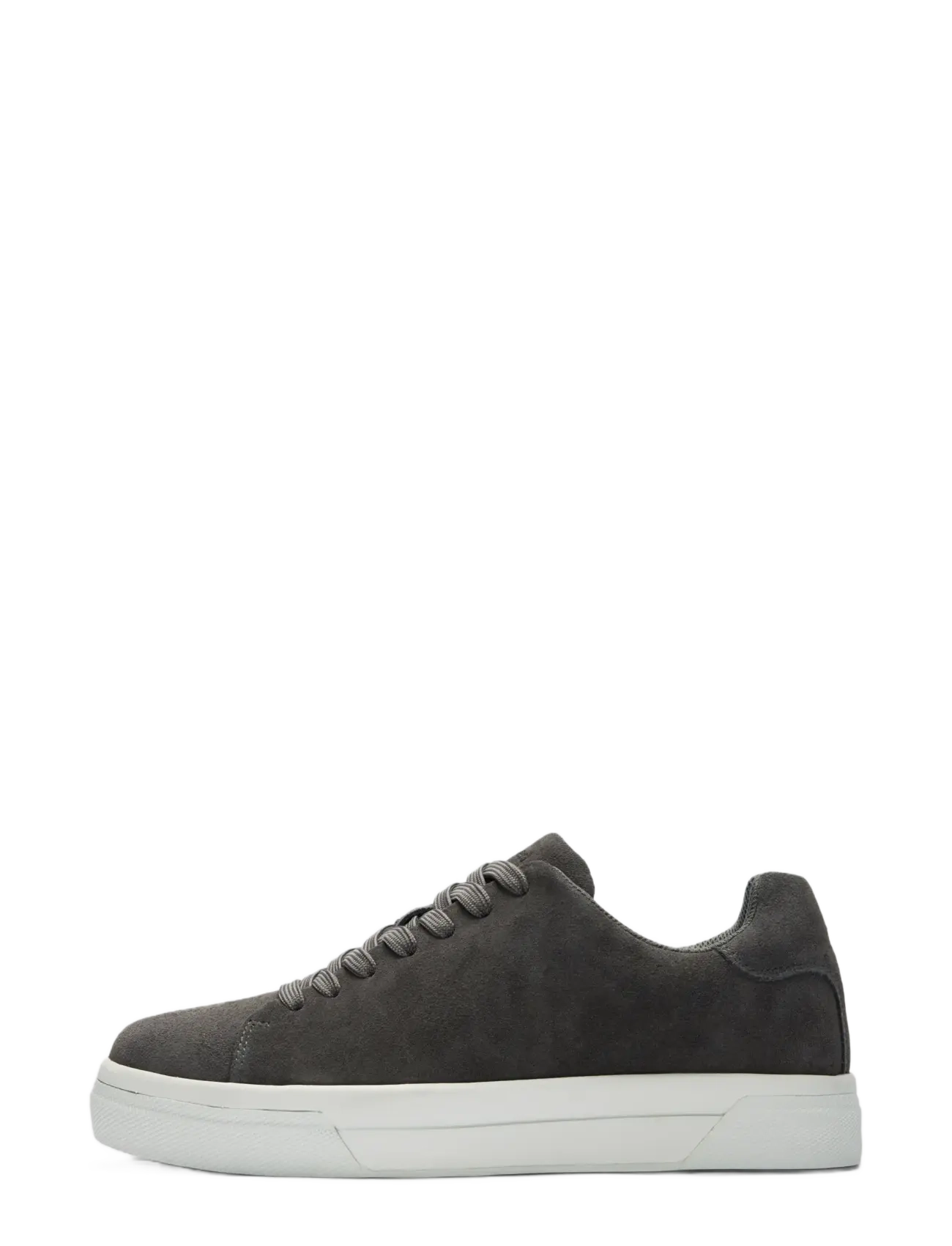 Selected Slmdavid Chunky Suede Sneaker 2.0 Noos, 42, Grey, Sneakers > Sneakers Med Lav Top, Herre