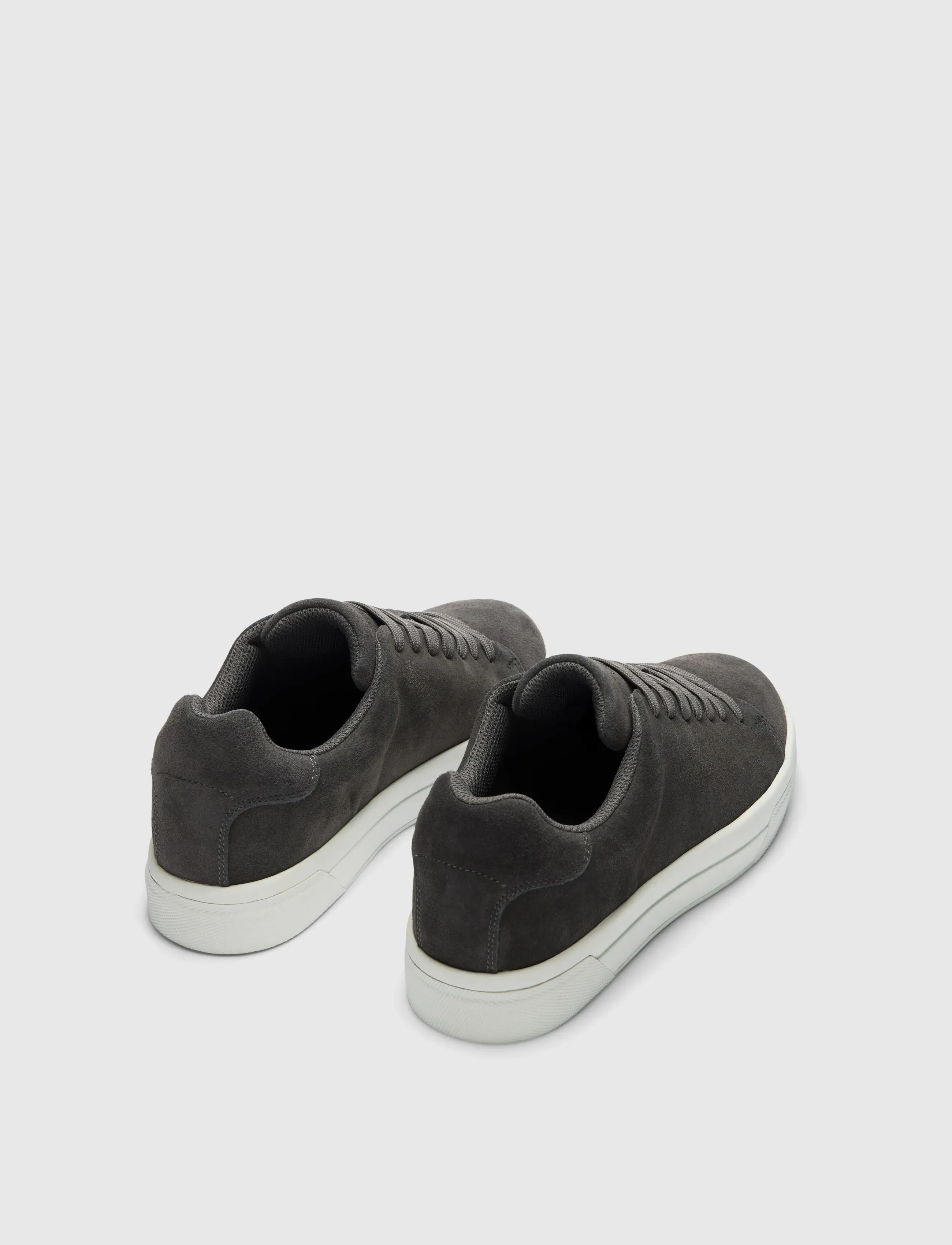 Selected - SLMDAVID CHUNKY SUEDE SNEAKER 2.0 NOOS - lave sneakers - dark grey - 2