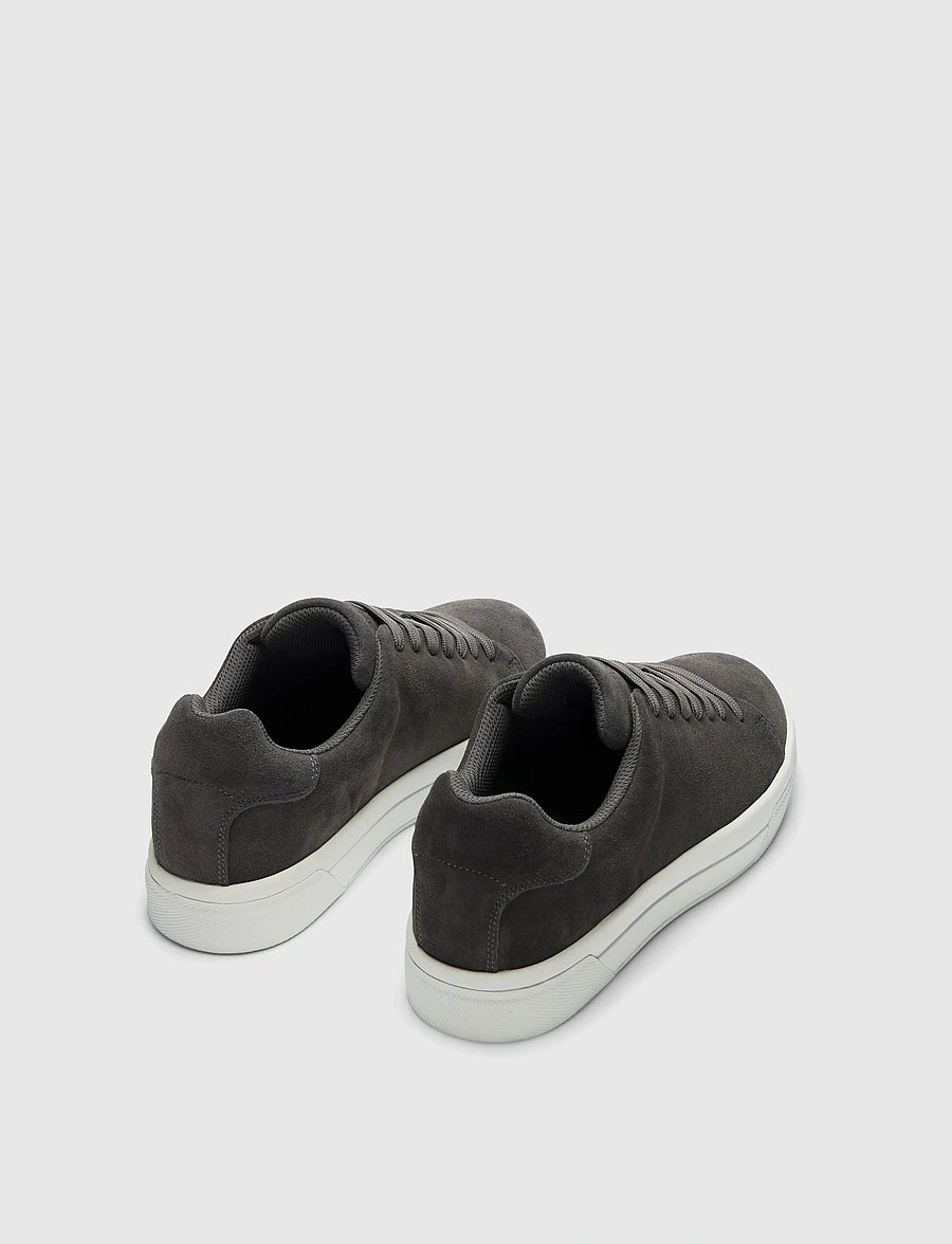 Selected - SLMDAVID CHUNKY SUEDE SNEAKER 2.0 NOOS - low-top sneaker - dark grey - 2