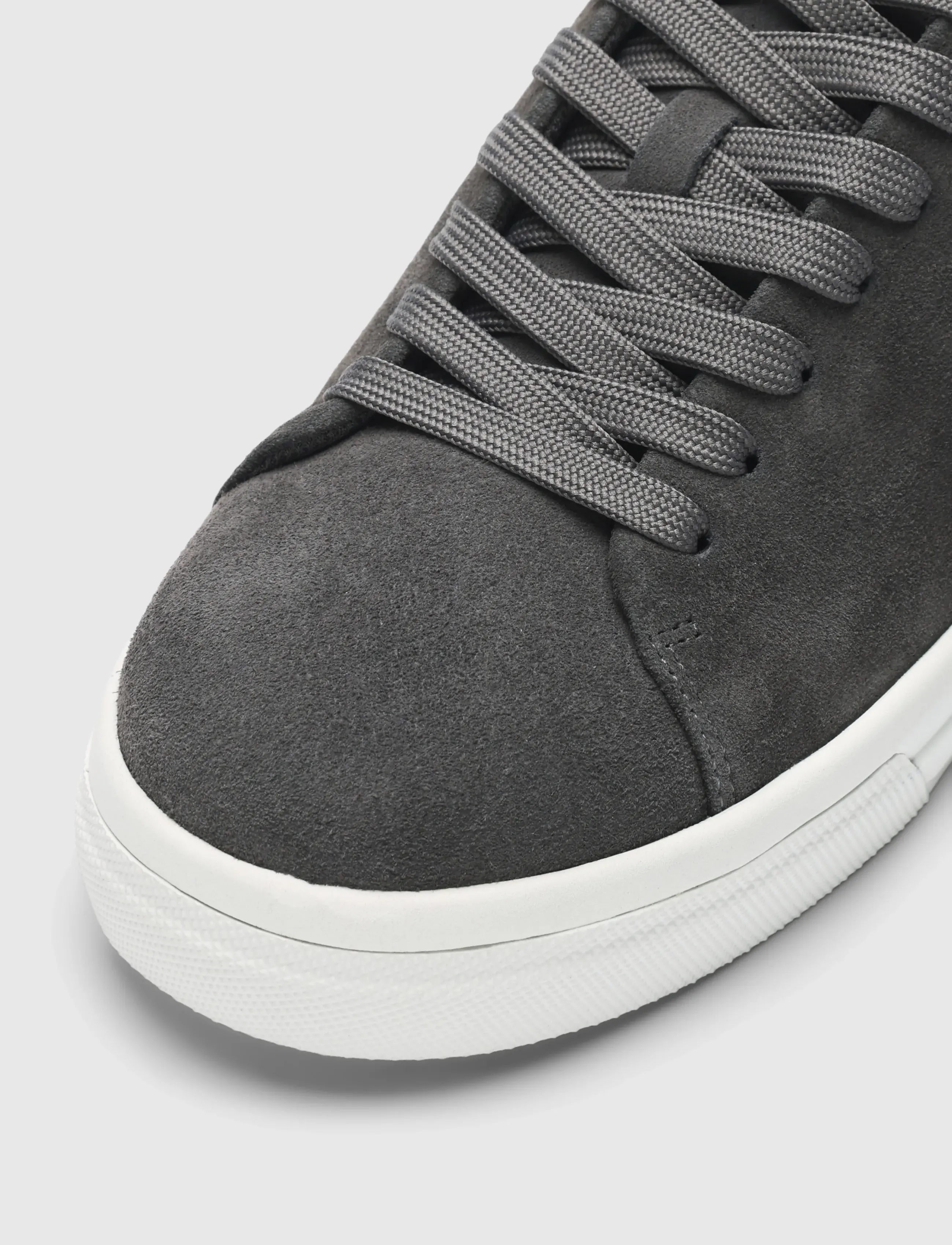 Selected - SLMDAVID CHUNKY SUEDE SNEAKER 2.0 NOOS - lave sneakers - dark grey - 3