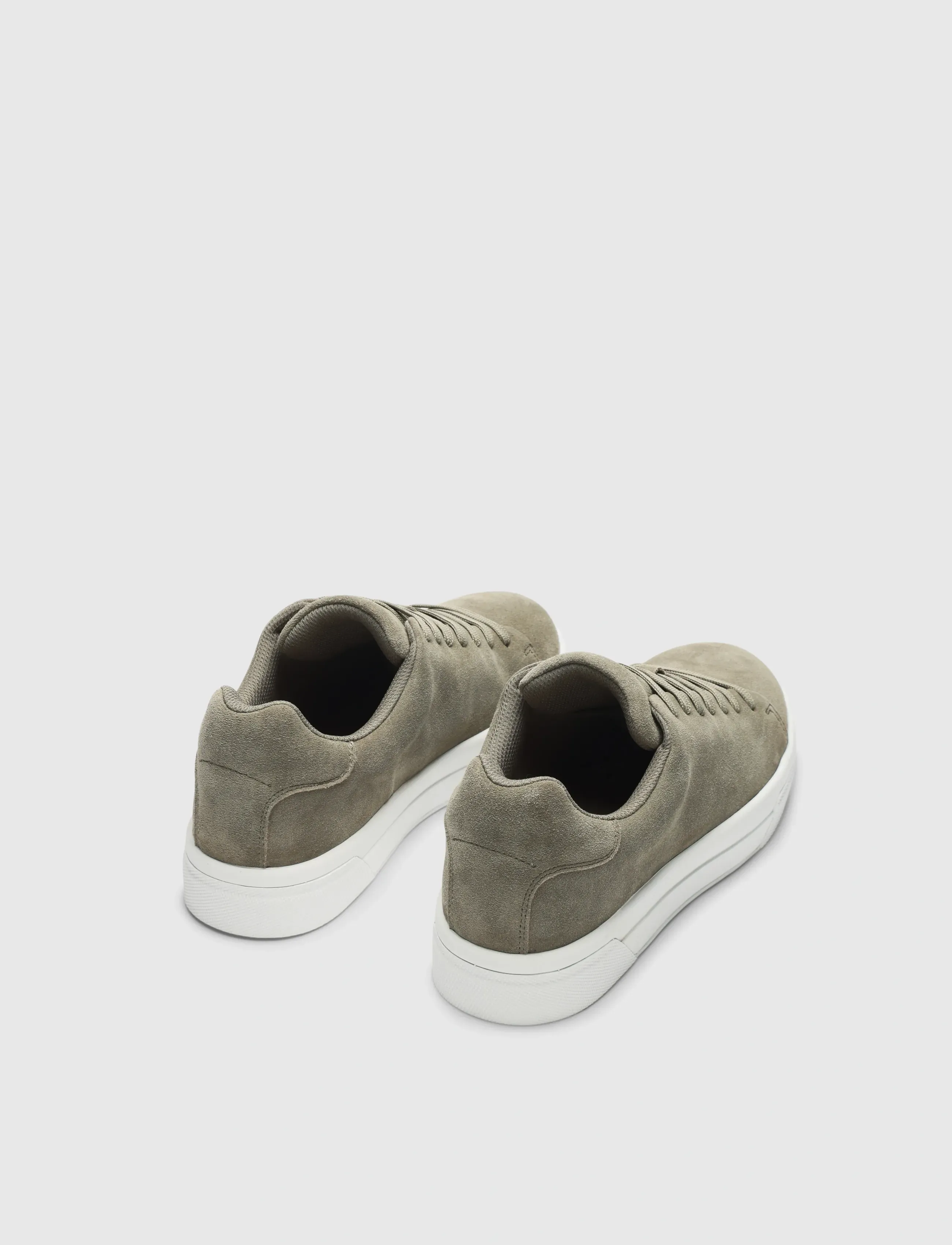 Selected - SLMDAVID CHUNKY SUEDE SNEAKER 2.0 NOOS - lave sneakers - deep lichen green - 2