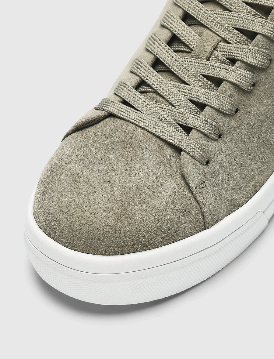 Selected - SLMDAVID CHUNKY SUEDE SNEAKER 2.0 NOOS - low-top sneaker - deep lichen green - 3