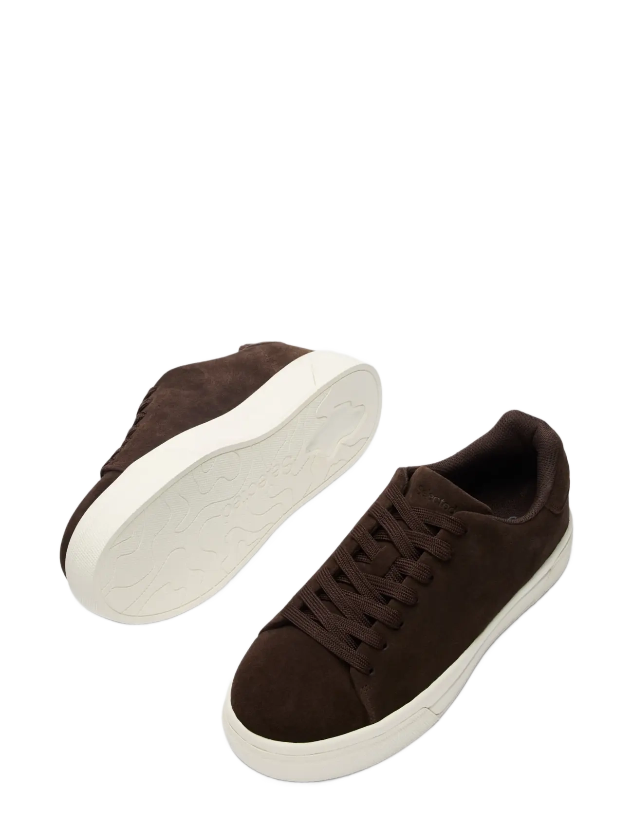 Selected - SLMDAVID CHUNKY SUEDE SNEAKER 2.0 NOOS - lave sneakers - delicioso - 2