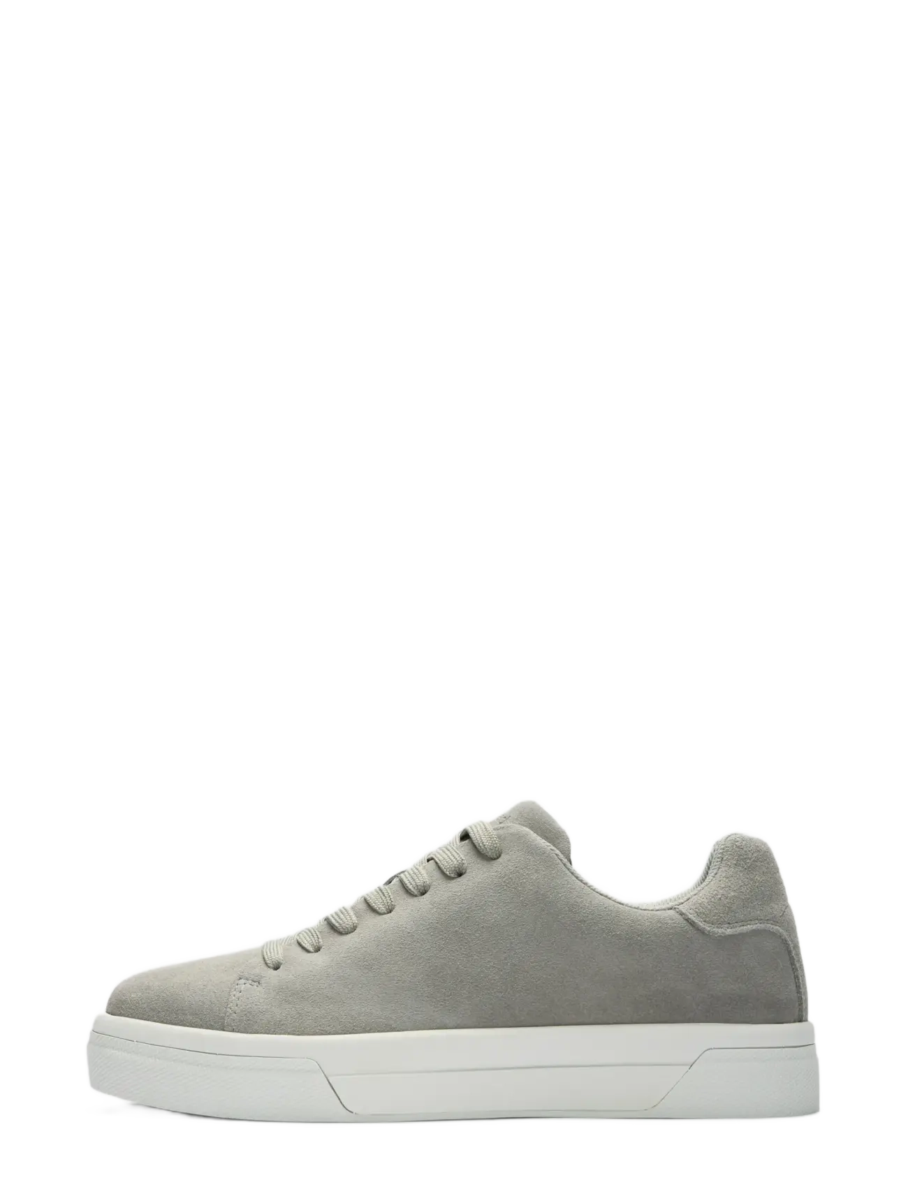 Selected Slmdavid Chunky Suede Sneaker 2.0 Noos, 46, Grey, Sneakers > Sneakers Med Lav Top, Herre