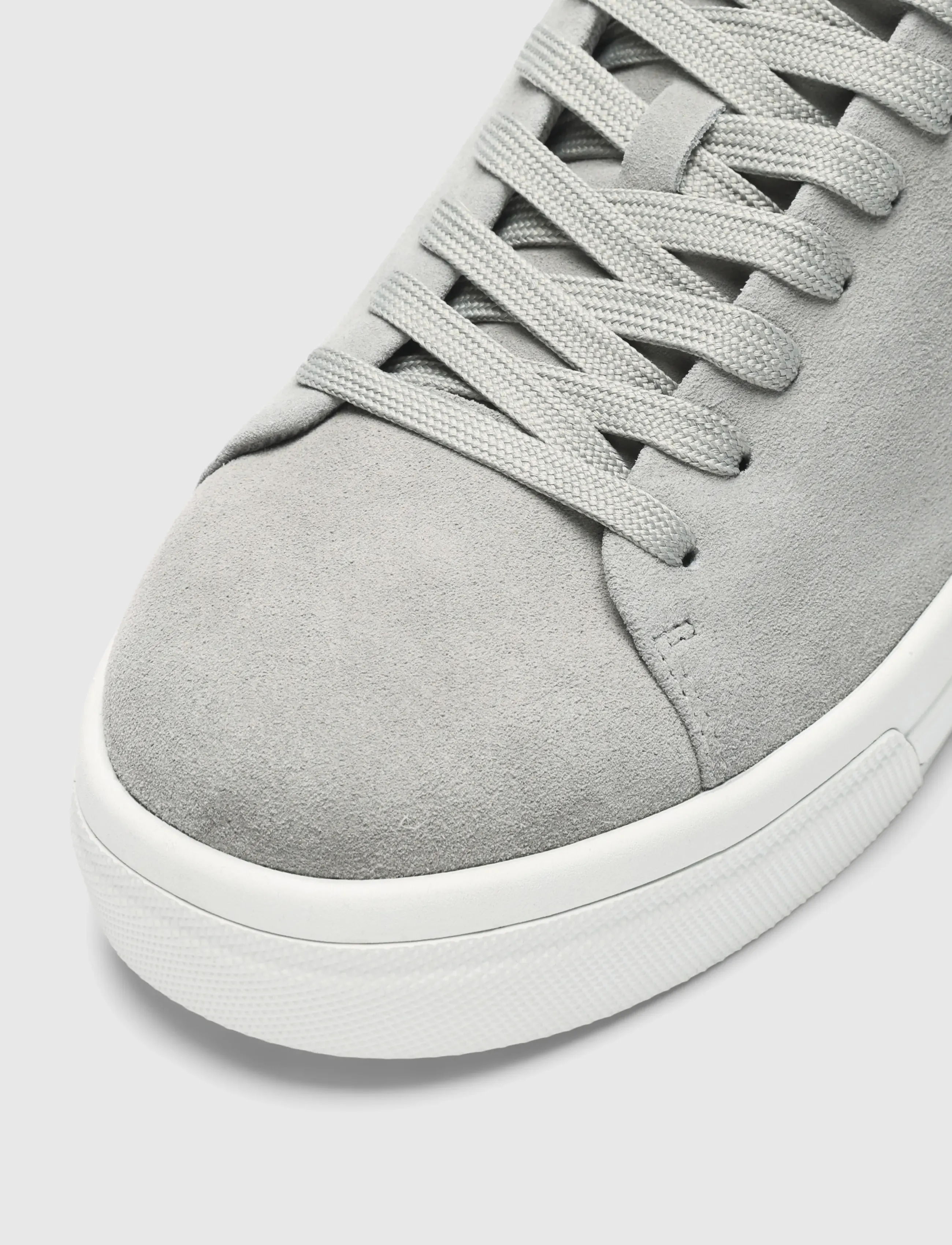 Selected - SLMDAVID CHUNKY SUEDE SNEAKER 2.0 NOOS - lave sneakers - grey - 3