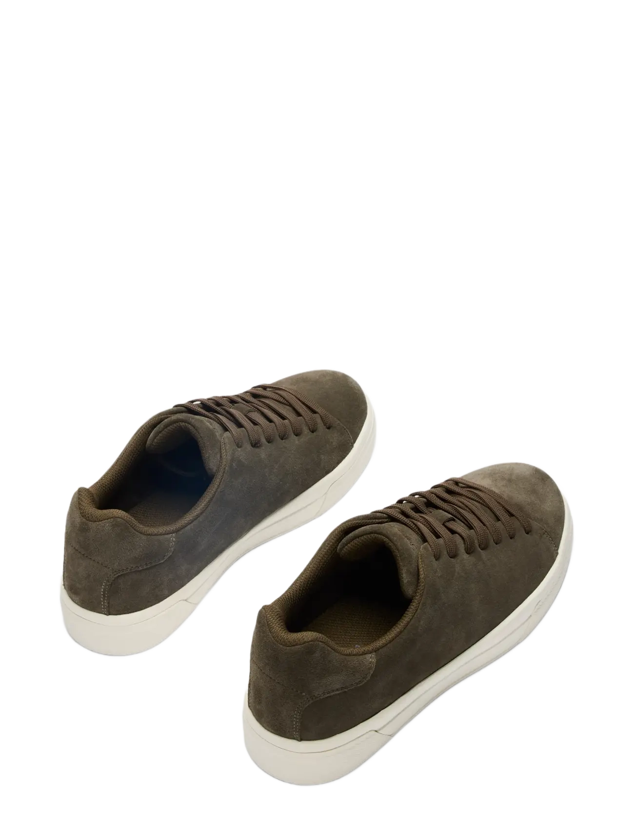Selected - SLMDAVID CHUNKY SUEDE SNEAKER 2.0 NOOS - lave sneakers - olive night - 1