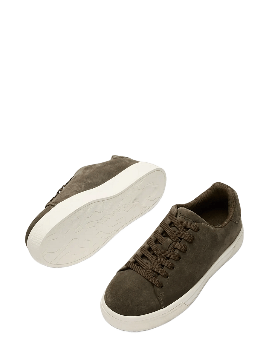 Selected - SLMDAVID CHUNKY SUEDE SNEAKER 2.0 NOOS - low-top sneaker - olive night - 2