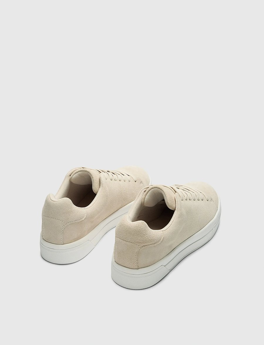 Selected - SLMDAVID CHUNKY SUEDE SNEAKER 2.0 NOOS - low-top sneaker - white - 2