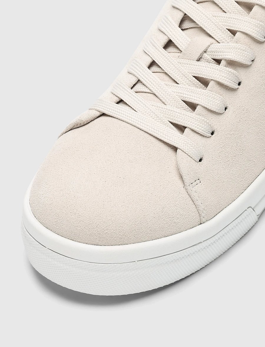 Selected - SLMDAVID CHUNKY SUEDE SNEAKER 2.0 NOOS - low-top sneaker - white - 3